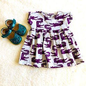Tea Collection short sleeve alligator 🐊 dress